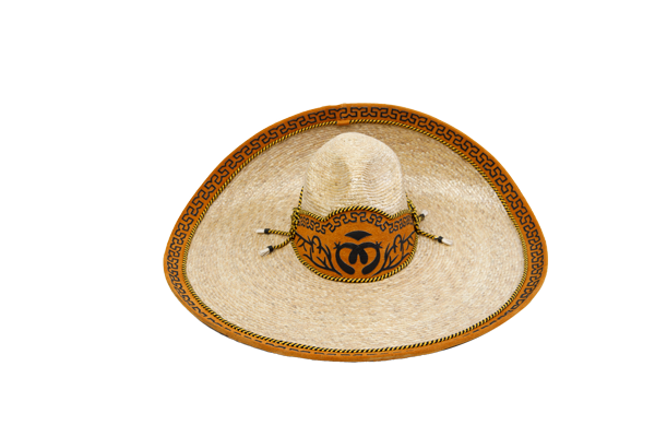 SOMBRERO PAJA DE TRIGO GALONEADO