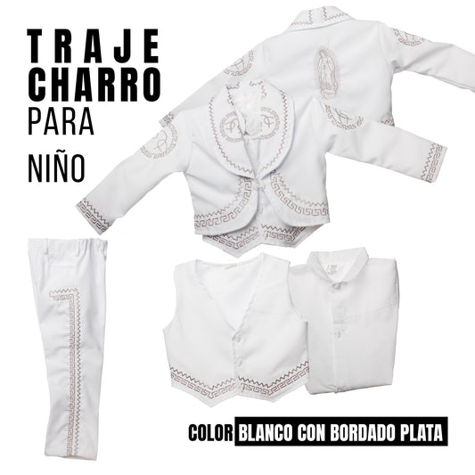 Traje Charro Bordado*Sombrero se vende por separado