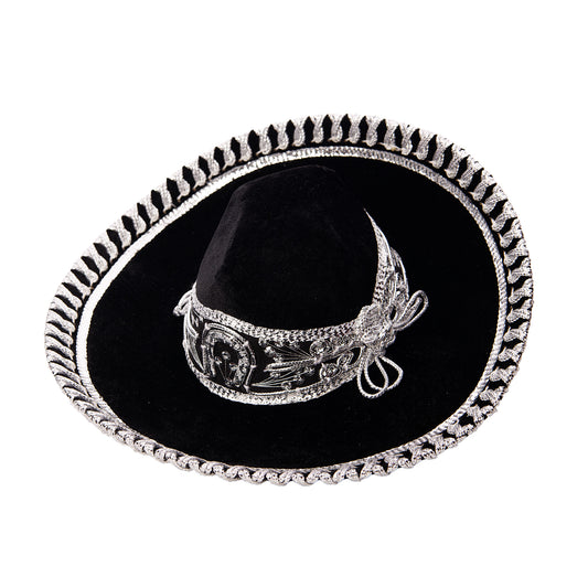 Sombrero Charro Decorativo Estilo  Frentes Terciopelo
