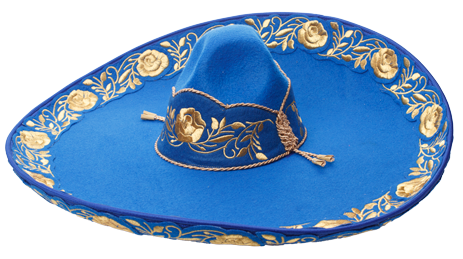 Sombrero Estilo China Poblana