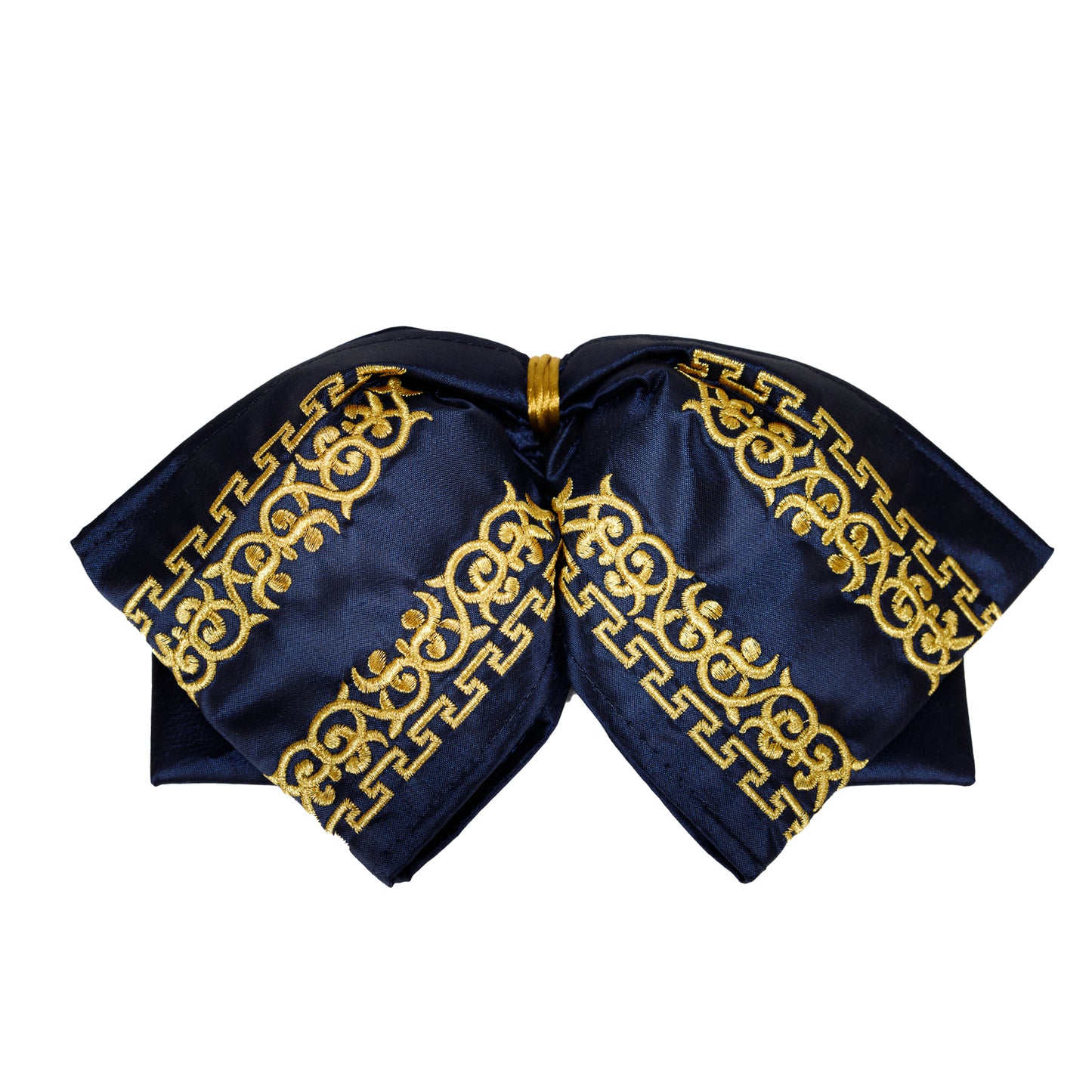 MOÑO BORDADO MEDIA GALA