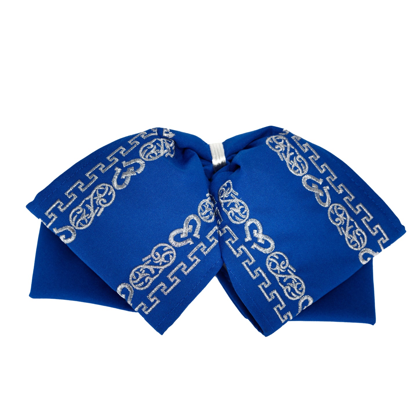 MOÑO BORDADO MEDIA GALA