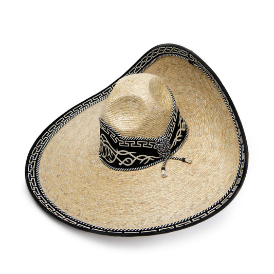 SOMBRERO PAJA DE TRIGO GALONEADO