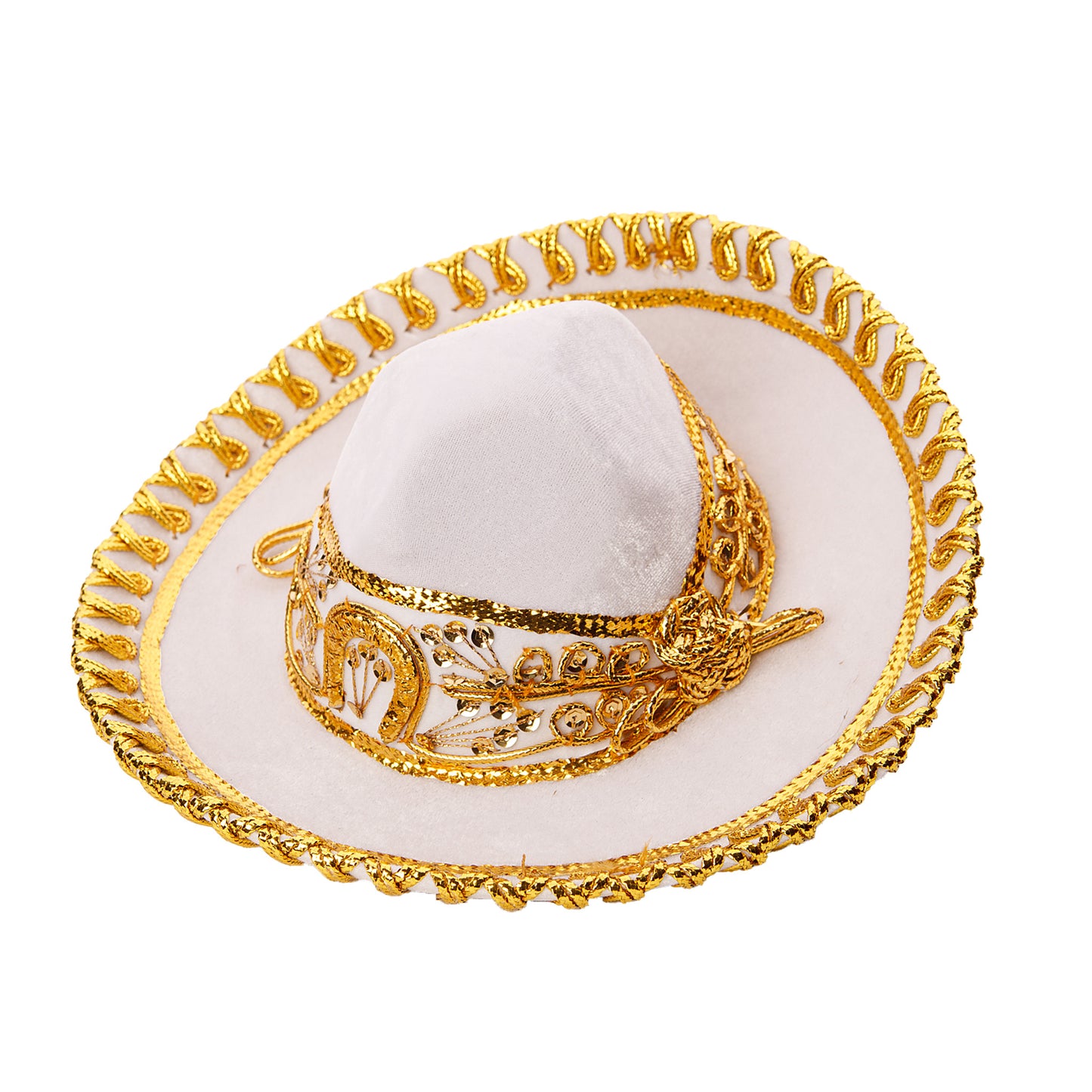 Sombrero Charro Decorativo Estilo  Frentes Terciopelo